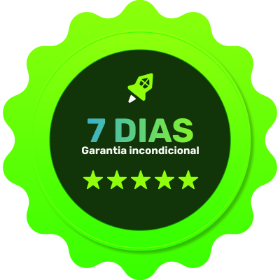 7 dias de garantia incondicional